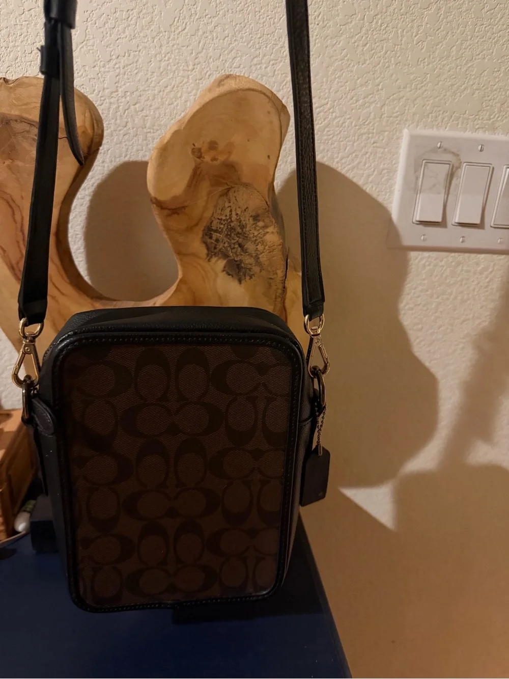 Coach compact messenger